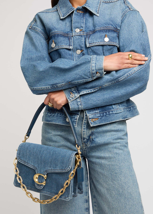 Tabby denim shoulder bag