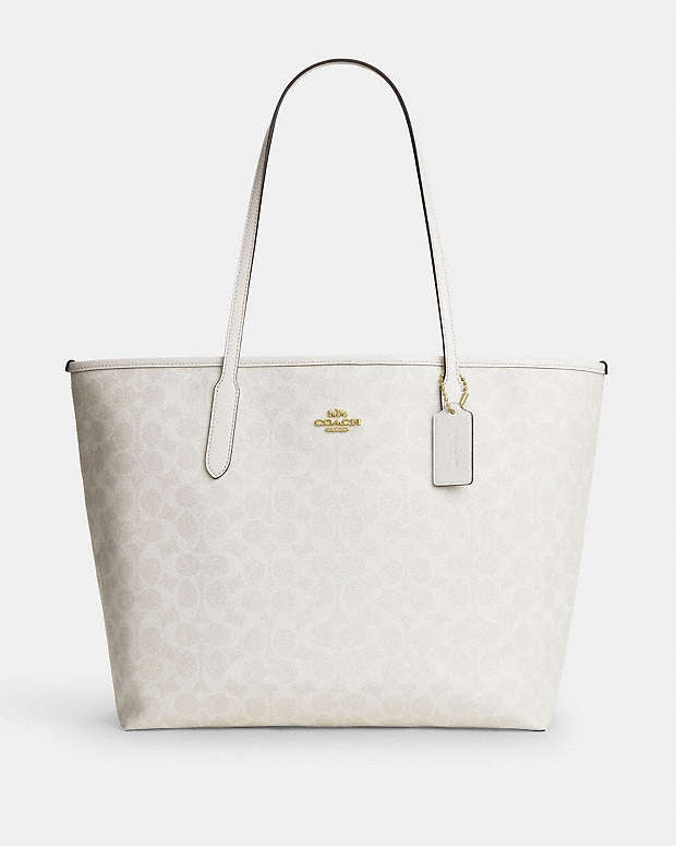 City Tote Bag In Signature Canvas