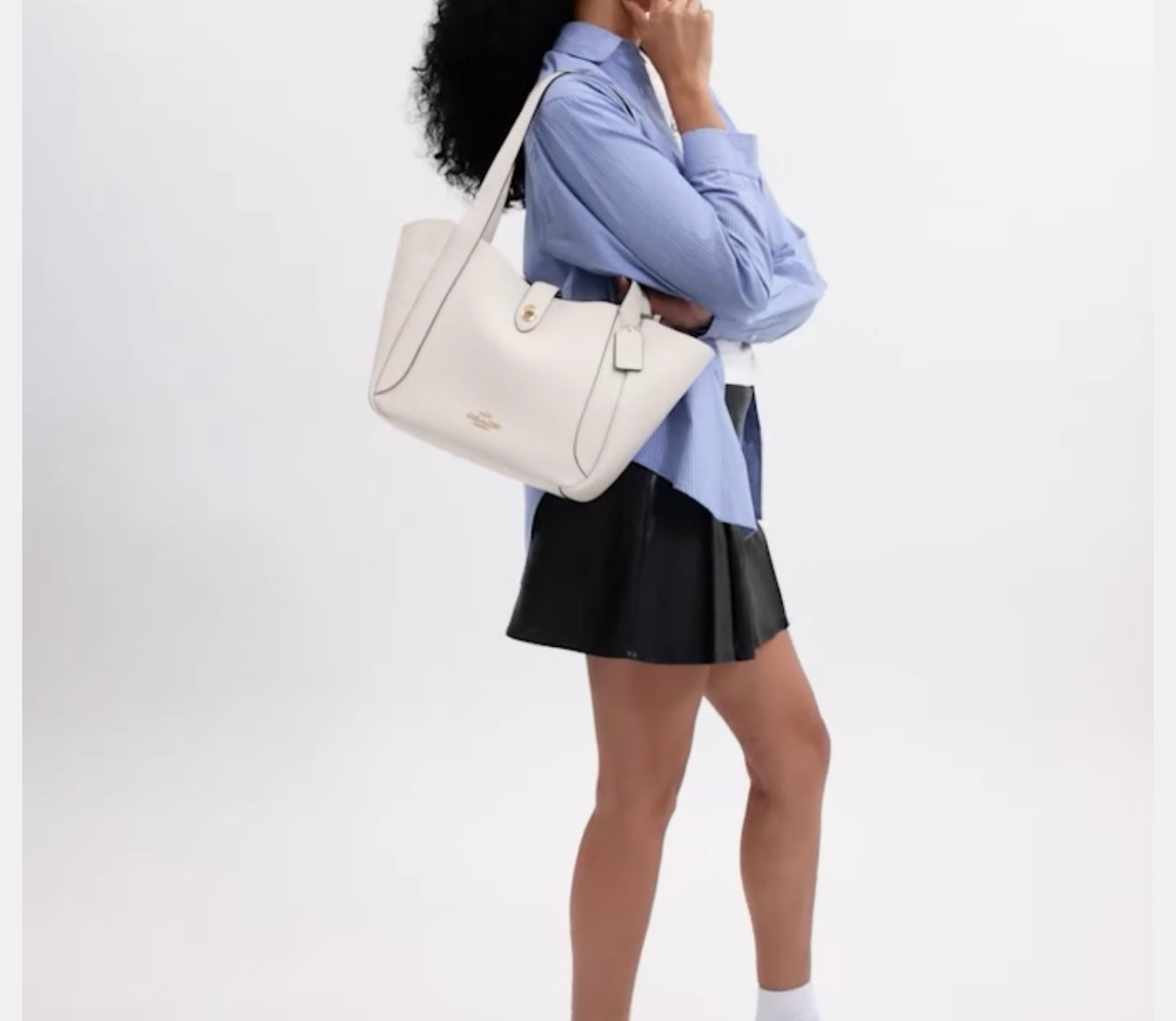 Hadley Turnlock Tote Bag