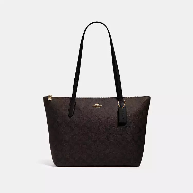 Zip Top Tote Bag