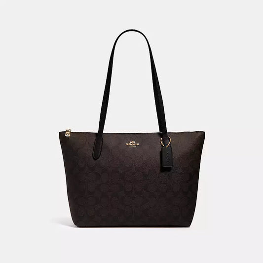Zip Top Tote Bag