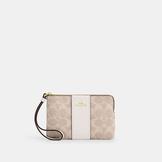 Corner Zip Wristlet
