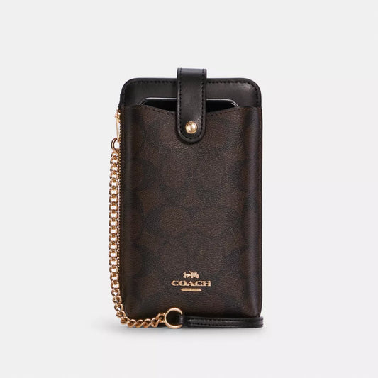 Phone Crossbody In Signature Canvas