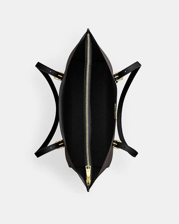 MOLLIE TOTE LARGE SIGNATURE