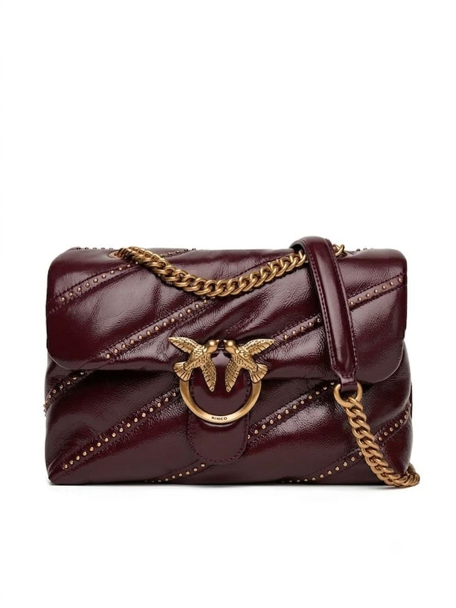 Pinko Medium Love Puff Maxi Quilt Shoulder Bag