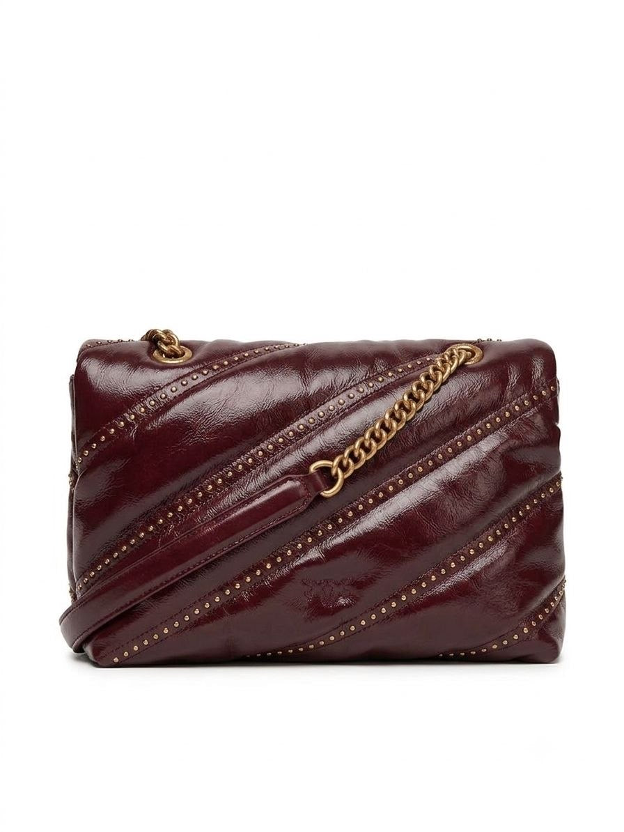 Pinko Medium Love Puff Maxi Quilt Shoulder Bag