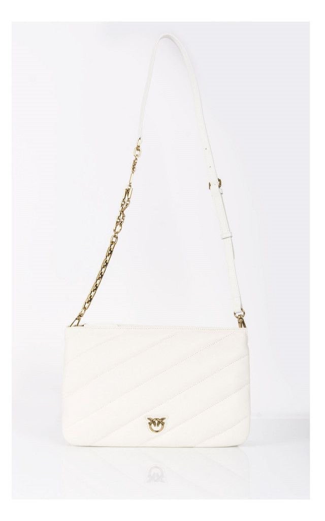Twins Maxi Quilt Leather Bag