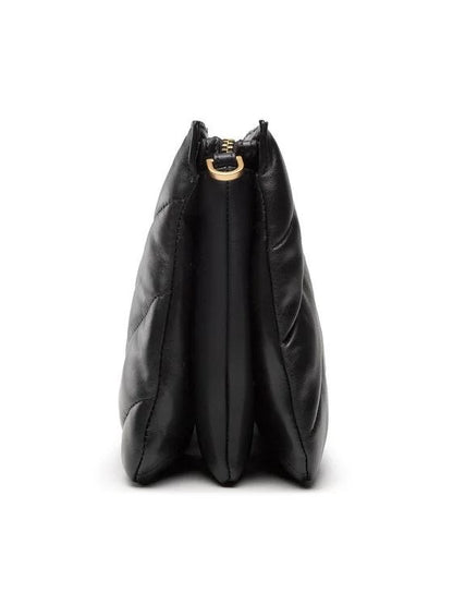 Twins Maxi Quilt Leather Bag