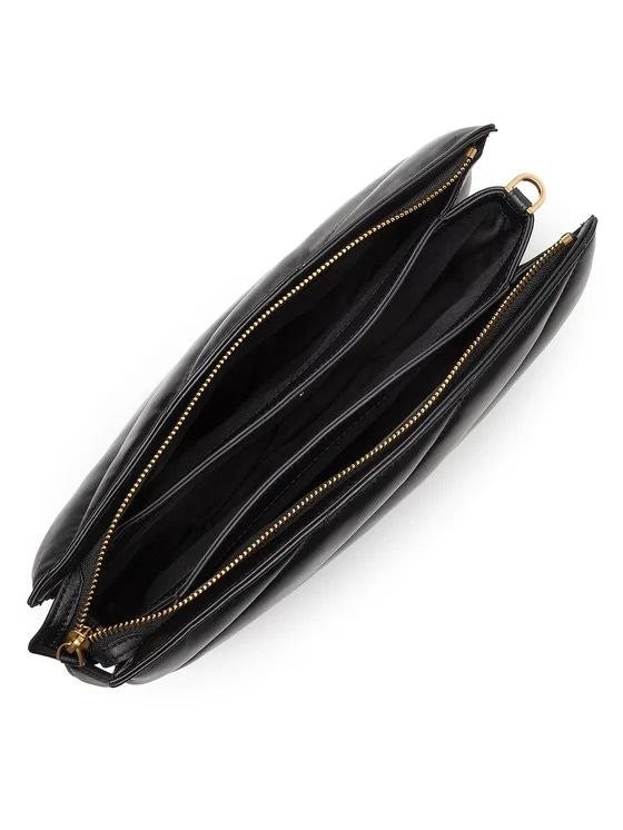 Twins Maxi Quilt Leather Bag