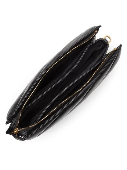 Twins Maxi Quilt Leather Bag