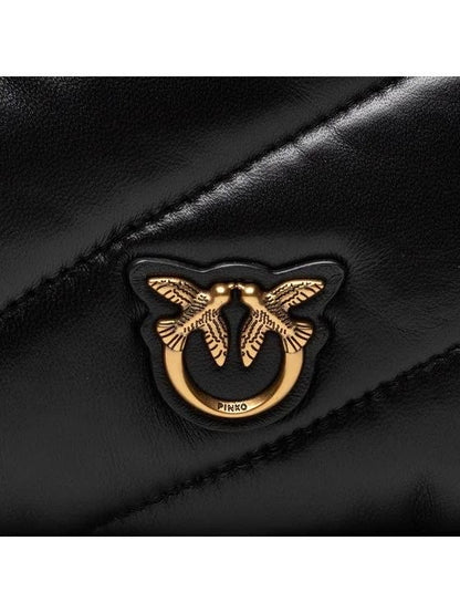Twins Maxi Quilt Leather Bag