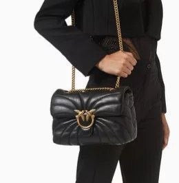 PINKO Women's Love Classic Puff Bag