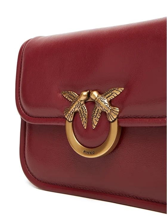 Kabelka Love Box Bag red color