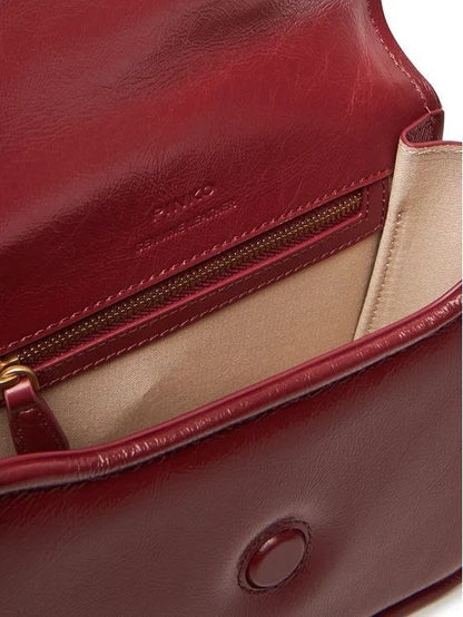 Kabelka Love Box Bag red color