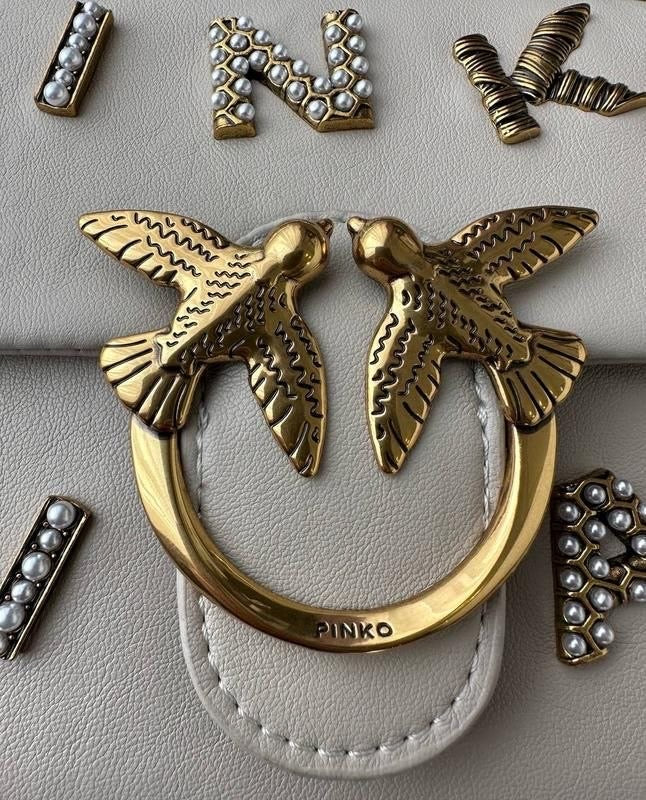 PinkoLOVE PUFF LOGO JEWEL MINI TRACOLLA