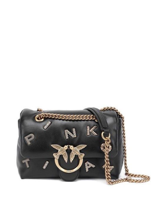 PinkoLOVE PUFF LOGO JEWEL MINI TRACOLLA
