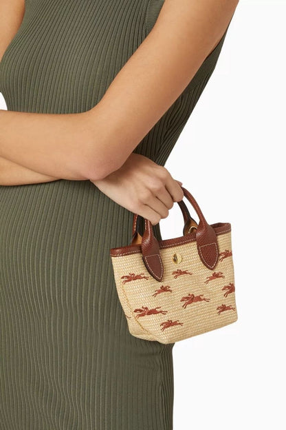 Le Pliage Panier Extra Small Basket Bag