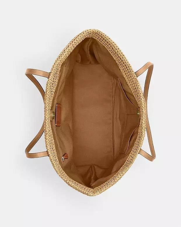 City Tote Bag in straw