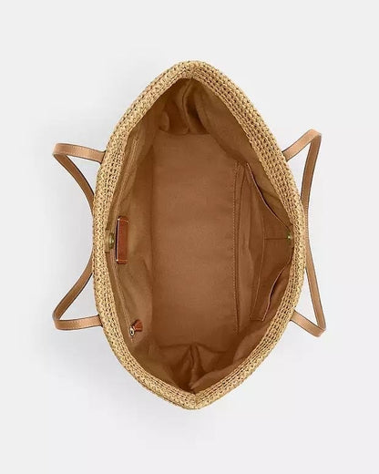 City Tote Bag in straw