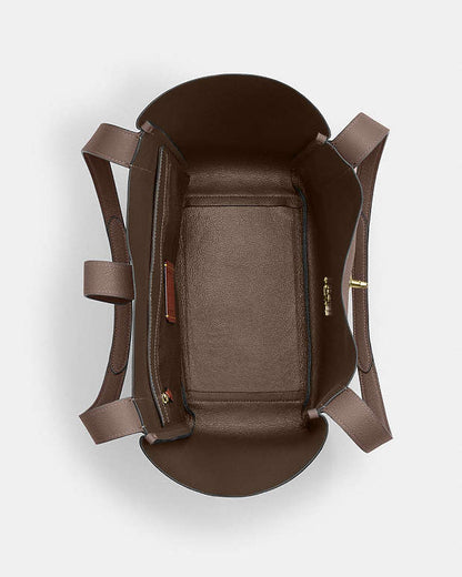 Hadley Turnlock Tote Bag