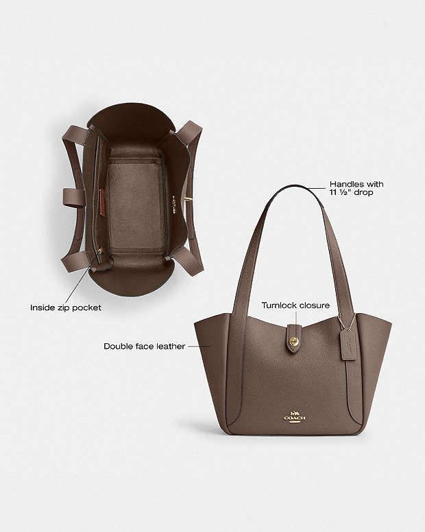 Hadley Turnlock Tote Bag
