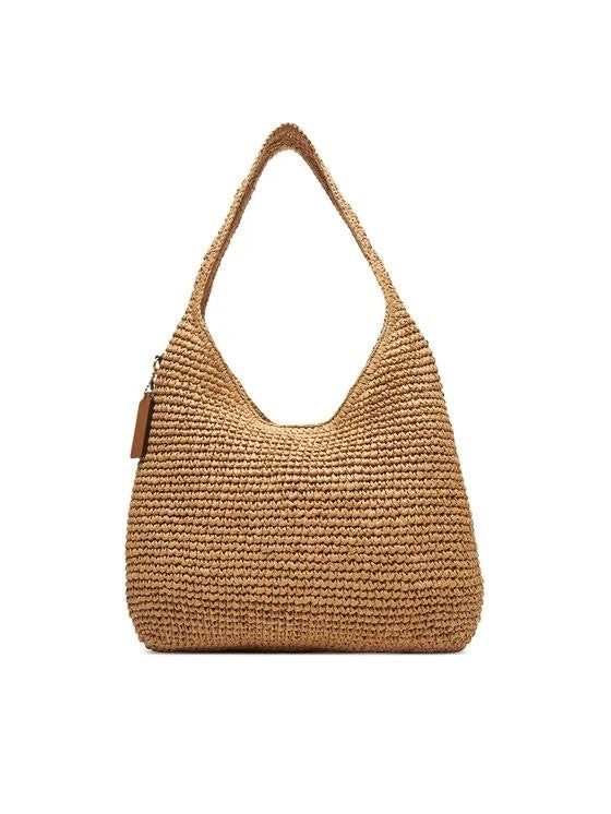 Straw Brooklyn Shoulder Bag 28