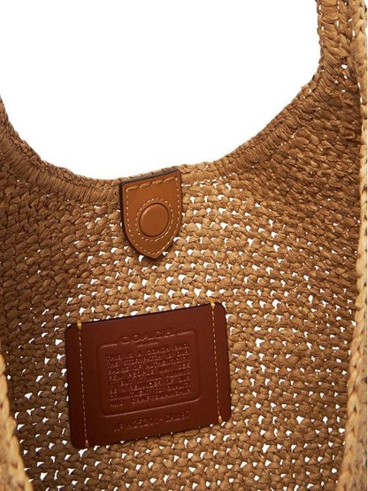 Straw Brooklyn Shoulder Bag 28