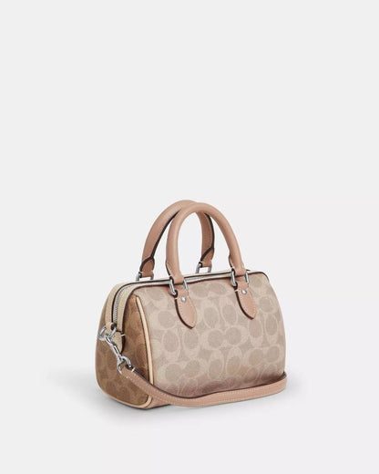 Mini Rowan Crossbody Bag In Signature Canvas