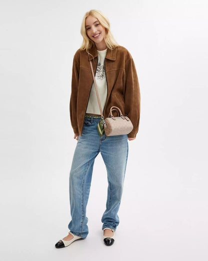 Mini Rowan Crossbody Bag In Signature Canvas