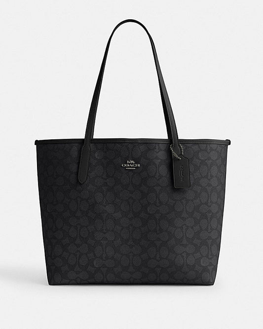 City Tote Bag In Signature Canvas
