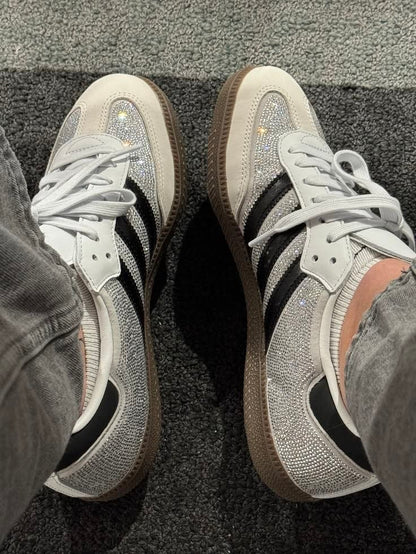 Adidas Samba OG white "Rhinestone"