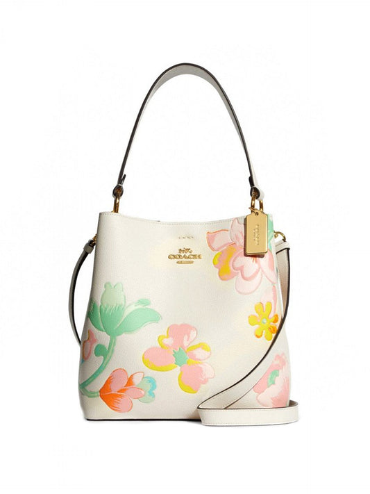 Town Bucket Bag featuring the Dreamy Land floral print