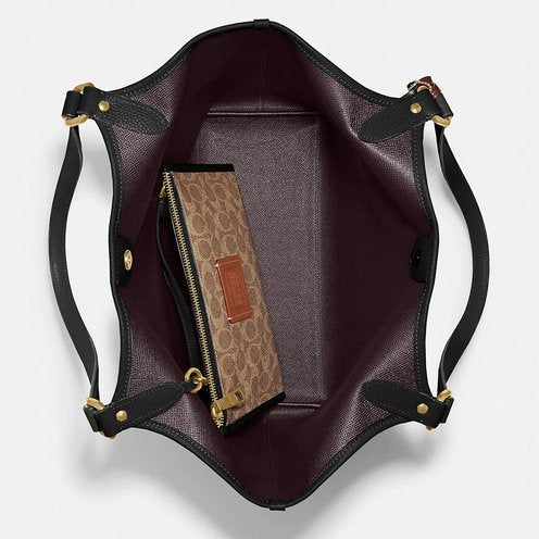 Coach Polished Pebble Leather Everyday Tote