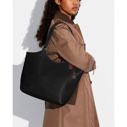 Coach Polished Pebble Leather Everyday Tote