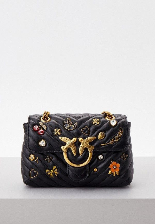 Pinko Love Mini Lady Puff Magic Pins