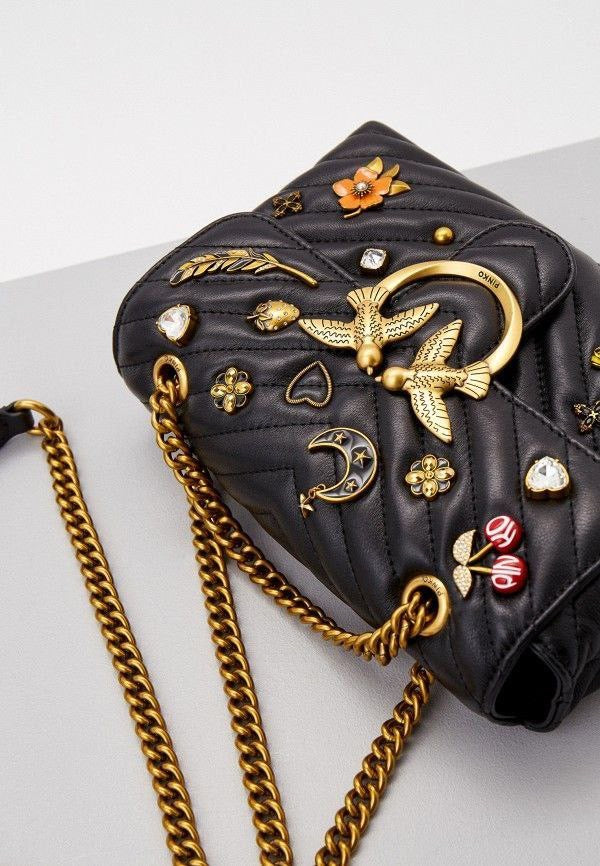 Pinko Love Mini Lady Puff Magic Pins