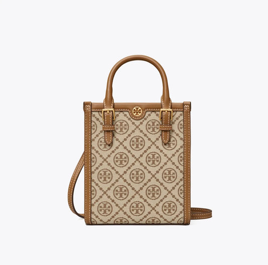 Tory Burch T Monogram Jacquard Mini Tote