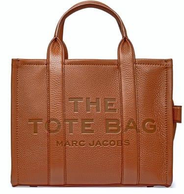 THE LEATHER MEDIUM TOTE BAG