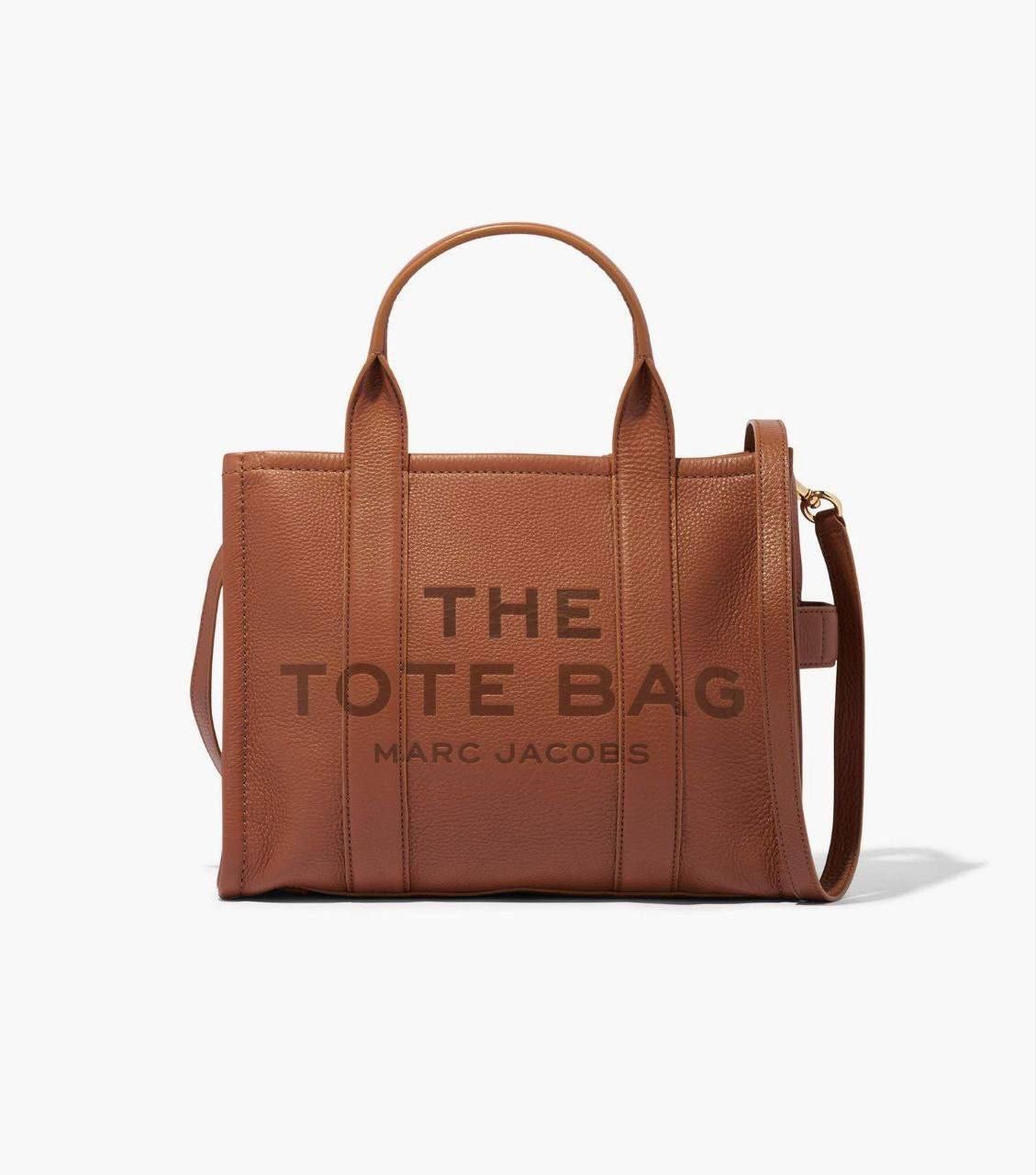 THE LEATHER SMALL TOTE BAG