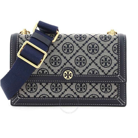 SMALL T MONOGRAM SHOULDER BAG