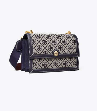 SMALL T MONOGRAM SHOULDER BAG