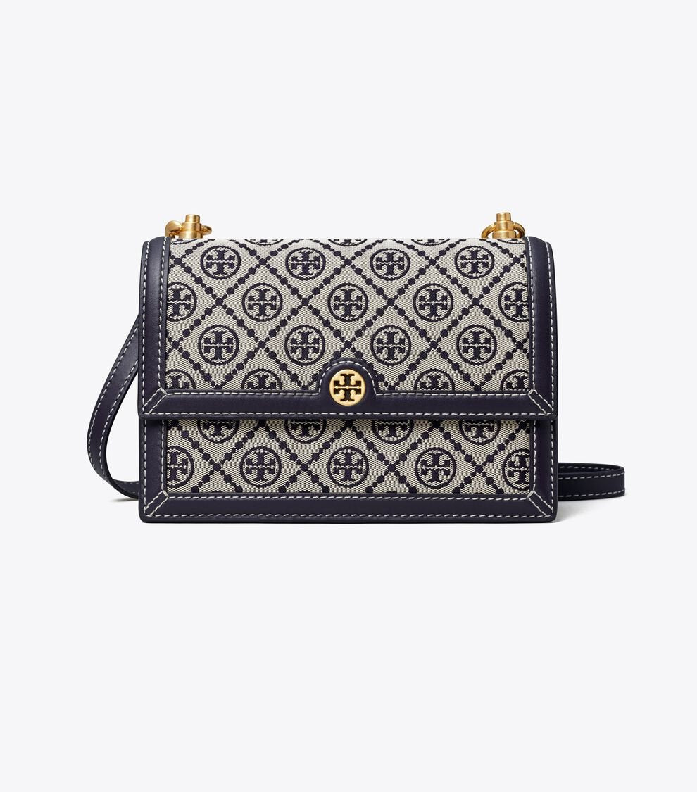 SMALL T MONOGRAM SHOULDER BAG
