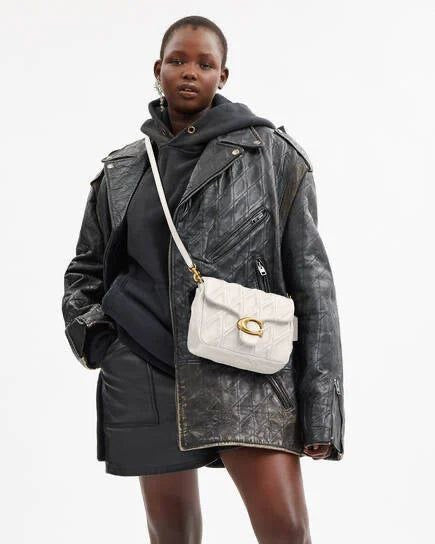 Times Square Tabby Shoulder Bag With Quilting