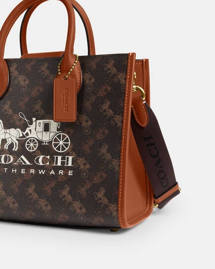 Ace 26 handbag with brand logo print