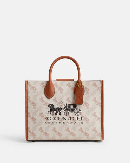 Ace 26 handbag with brand logo print