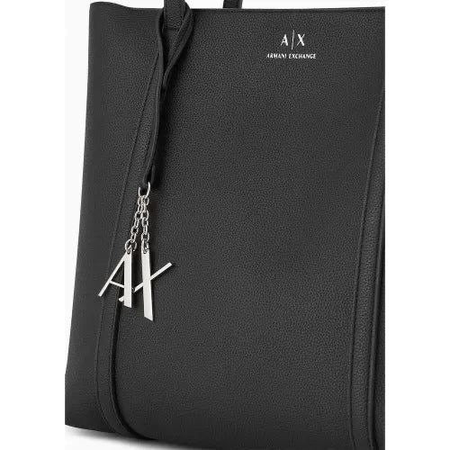 GARNET-EFFECT TOTE BAG