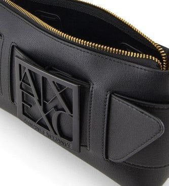 COLOR BLOCK SHOULDER BAG WITH MAXI LOGO