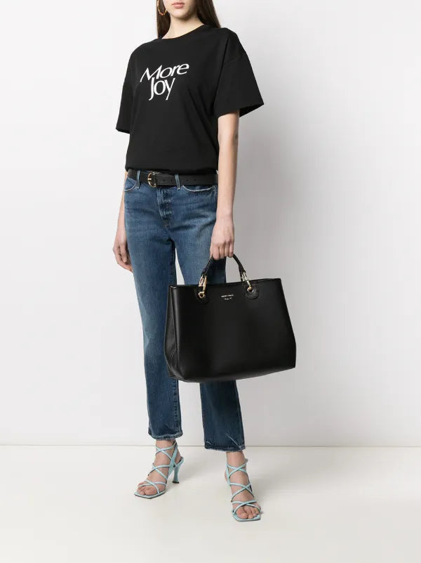 Emporio Armani logo-print tote bag Large