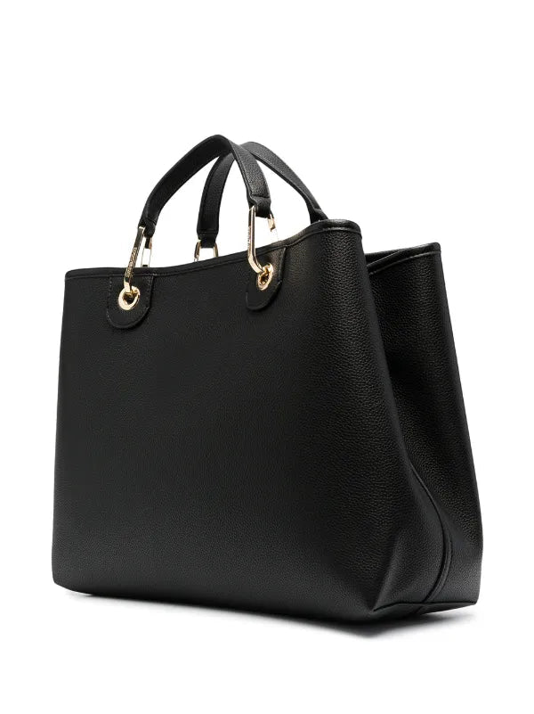 Emporio Armani logo-print tote bag Large