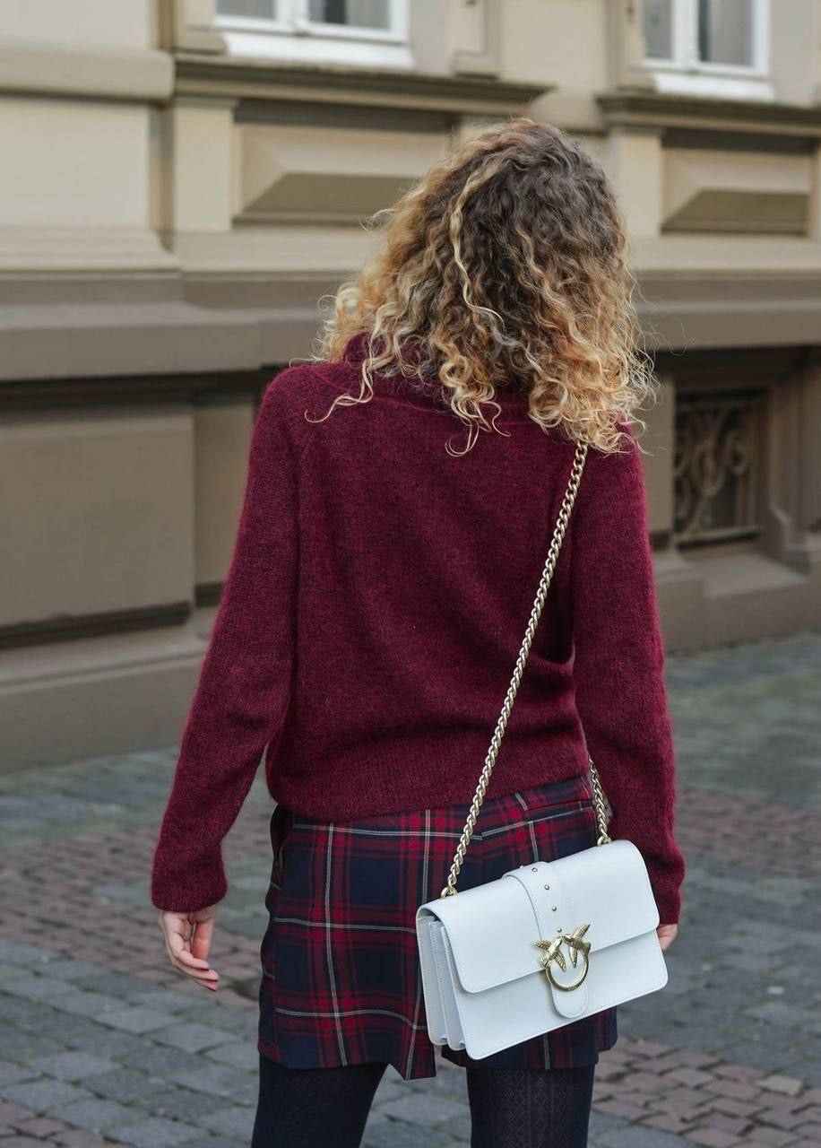 Pinko Love One Classic crossbody bag in black leather